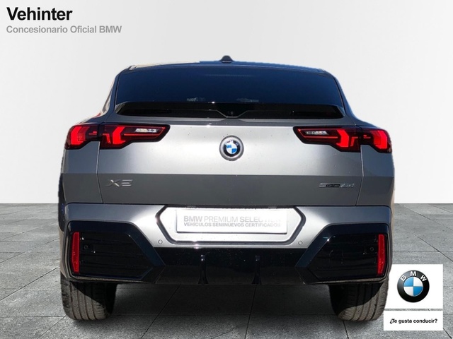 BMW X2 sDrive18d color Gris. Año 2025. 110KW(150CV). Diésel. En concesionario Vehinter Getafe de Madrid