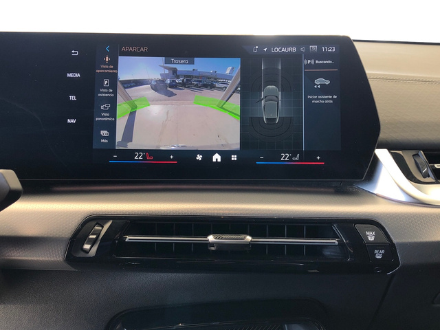 BMW X2 sDrive18d color Gris. Año 2025. 110KW(150CV). Diésel. En concesionario Vehinter Getafe de Madrid