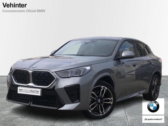 BMW X2 sDrive18d color Gris. Año 2025. 110KW(150CV). Diésel. En concesionario Vehinter Aguacate de Madrid