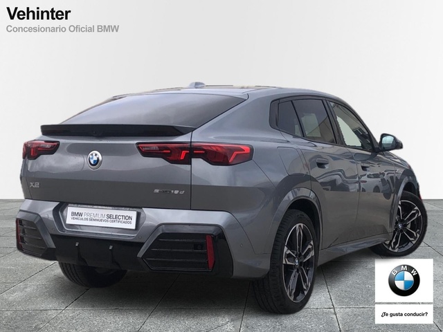 BMW X2 sDrive18d color Gris. Año 2025. 110KW(150CV). Diésel. En concesionario Vehinter Aguacate de Madrid