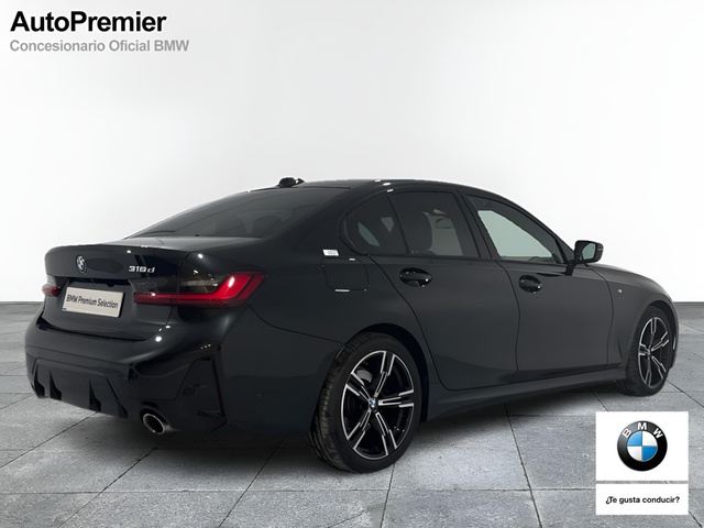 BMW Serie 3 318d color Negro. Año 2025. 110KW(150CV). Diésel. En concesionario Auto Premier, S.A. - ALCALÁ DE HENARES de Madrid