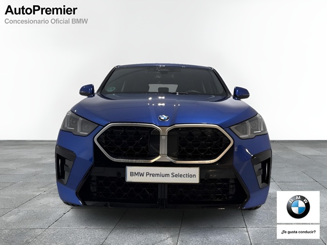 BMW X2 sDrive18d color Azul. Año 2025. 110KW(150CV). Diésel. En concesionario Auto Premier, S.A. - MADRID de Madrid
