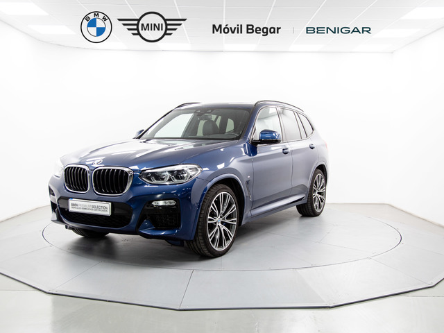 BMW X3 xDrive20d color Azul. Año 2019. 140KW(190CV). Diésel. En concesionario Móvil Begar Alicante de Alicante