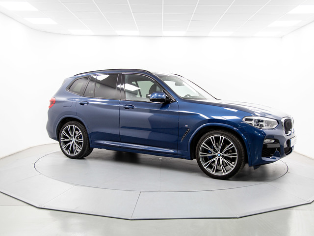 BMW X3 xDrive20d color Azul. Año 2019. 140KW(190CV). Diésel. En concesionario Móvil Begar Alicante de Alicante
