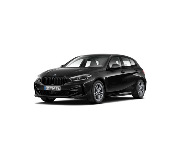 BMW Serie 1 118d color Negro. Año 2021. 110KW(150CV). Diésel. En concesionario GANDIA Automoviles Fersan, S.A. de Valencia