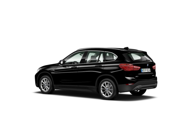 BMW X1 sDrive16d color Negro. Año 2019. 85KW(116CV). Diésel. En concesionario GANDIA Automoviles Fersan, S.A. de Valencia
