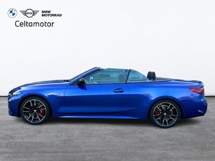 Fotos de BMW Serie 4 M440i Cabrio color Azul. Año 2025. 275KW(374CV). Gasolina. En concesionario Celtamotor Vigo de Pontevedra