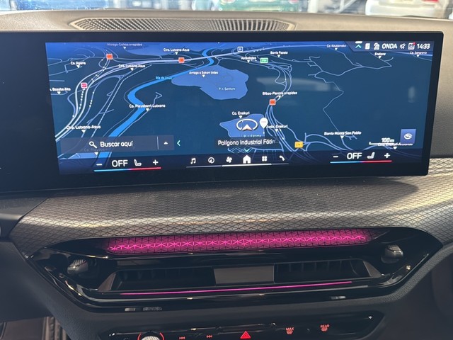 BMW Serie 4 420d Gran Coupe color Negro. Año 2025. 140KW(190CV). Diésel. En concesionario Enekuri Motor de Vizcaya