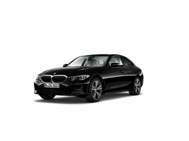 BMW Serie 3 318d color Negro. Año 2021. 110KW(150CV). Diésel. En concesionario Autoberón de La Rioja