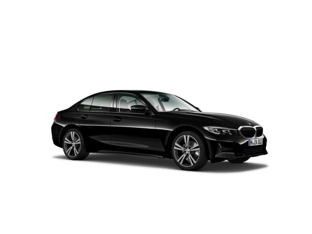 BMW Serie 3 318d color Negro. Año 2021. 110KW(150CV). Diésel. En concesionario Autoberón de La Rioja