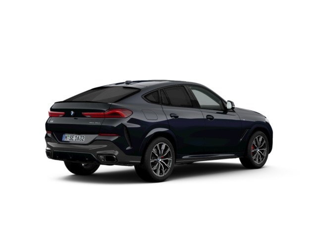 BMW X6 xDrive30d color Negro. Año 2025. 210KW(286CV). Diésel. En concesionario Vehinter Getafe de Madrid