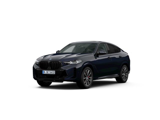 BMW X6 xDrive30d color Negro. Año 2025. 210KW(286CV). Diésel. En concesionario Vehinter Getafe de Madrid