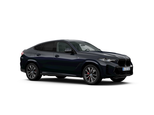 BMW X6 xDrive30d color Negro. Año 2025. 210KW(286CV). Diésel. En concesionario Vehinter Getafe de Madrid