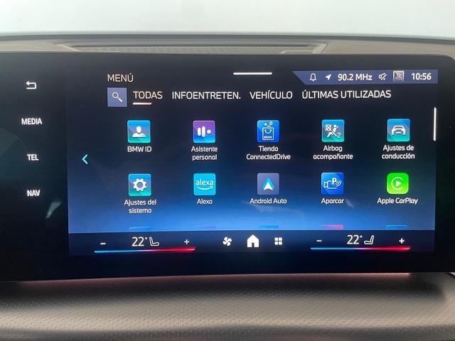 BMW X2 sDrive18d color Gris. Año 2025. 110KW(150CV). Diésel. En concesionario ALBAMOCION CIUDAD REAL  de Ciudad Real