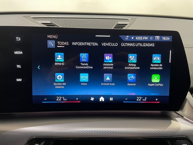 BMW X2 sDrive18d color Gris. Año 2025. 110KW(150CV). Diésel. En concesionario ALBAMOCION CIUDAD REAL de Ciudad Real