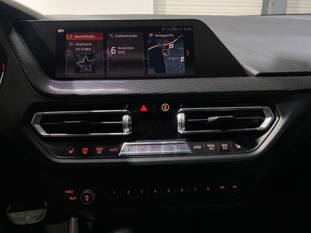 BMW Serie 1 116d color Rojo. Año 2020. 85KW(116CV). Diésel. En concesionario Hispamovil Elche de Alicante