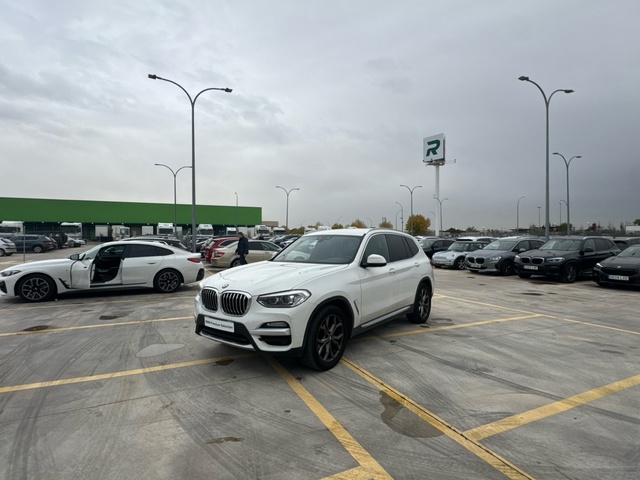 BMW X3 xDrive20d color Blanco. Año 2019. 140KW(190CV). Diésel. En concesionario BYmyCAR Madrid - Algete de Madrid