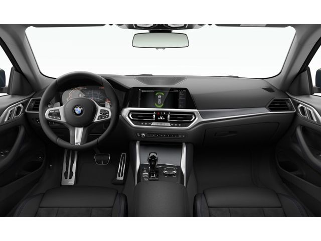 BMW Serie 4 430i Coupe color Gris. Año 2021. 190KW(258CV). Gasolina. En concesionario Amiocar S.A. de Coruña