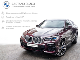 Fotos de BMW X6 xDrive30d color Violeta. Año 2022. 210KW(286CV). Diésel. En concesionario Caetano Cuzco, Alcalá de Madrid