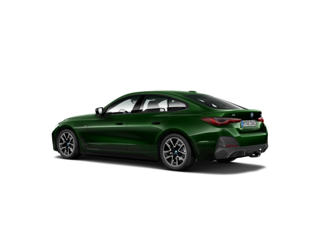 BMW i4 eDrive40 color Verde. Año 2023. 250KW(340CV). Eléctrico. En concesionario GANDIA Automoviles Fersan, S.A. de Valencia
