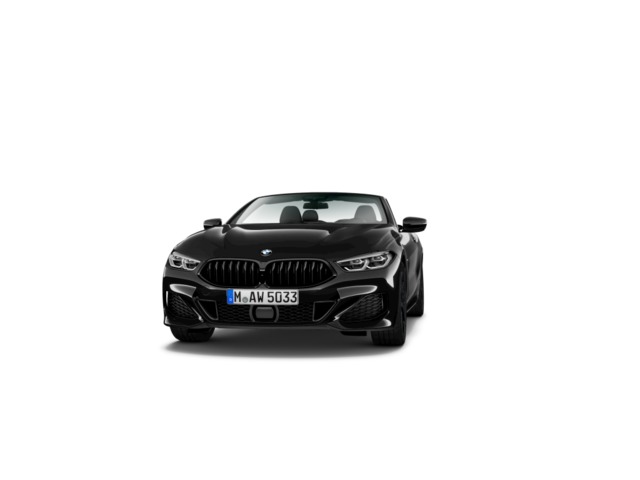 BMW Serie 8 840d Cabrio color Negro. Año 2022. 250KW(340CV). Diésel. En concesionario BMW Marcos Automoción de Valencia