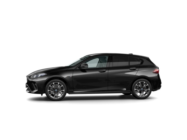 BMW Serie 1 118d color Negro. Año 2025. 110KW(150CV). Diésel. En concesionario Augusta Aragon S.A. de Zaragoza