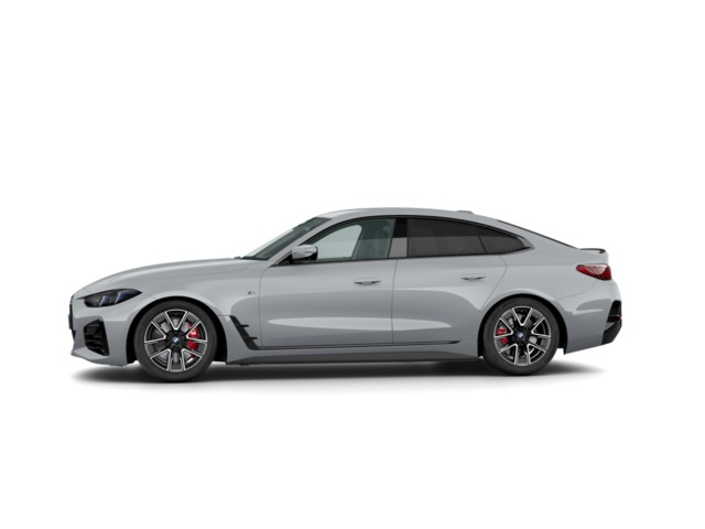 BMW Serie 4 420d Gran Coupe color Gris. Año 2025. 140KW(190CV). Diésel. En concesionario Augusta Aragon S.A. de Zaragoza