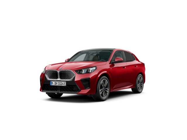 BMW iX2 eDrive20 color Rojo. Año 2025. 150KW(204CV). Eléctrico. En concesionario TACO de Sta. C. Tenerife