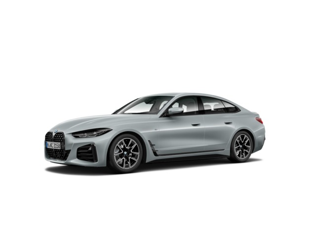 BMW Serie 4 420d Gran Coupe color Gris. Año 2022. 140KW(190CV). Diésel. En concesionario BYmyCAR Madrid - Algete de Madrid