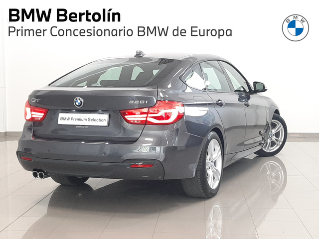 BMW Serie 3 320i Gran Turismo color Gris. Año 2018. 135KW(184CV). Gasolina. En concesionario Automoviles Bertolin, S.L. de Valencia