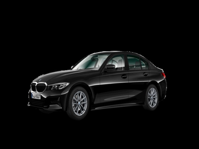 BMW Serie 3 318d color Negro. Año 2019. 110KW(150CV). Diésel. En concesionario Caetano Cuzco, Alcalá de Madrid