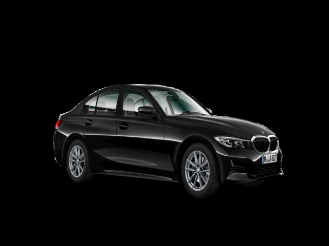 BMW Serie 3 318d color Negro. Año 2019. 110KW(150CV). Diésel. En concesionario Caetano Cuzco, Alcalá de Madrid