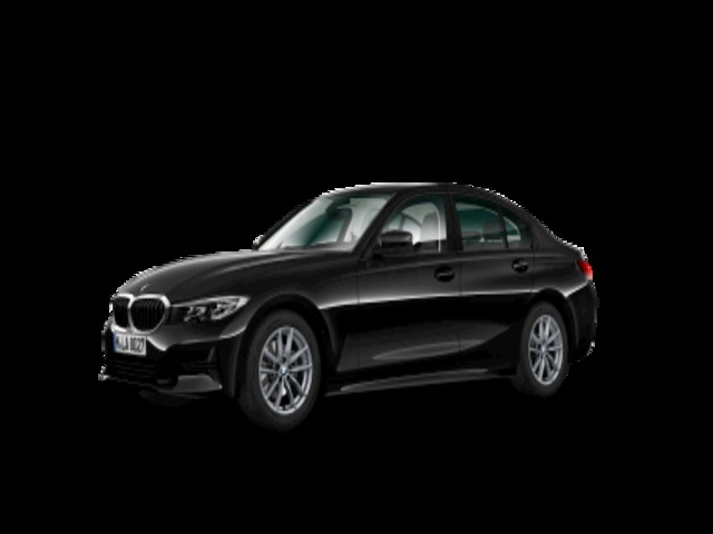 BMW Serie 3 318d color Negro. Año 2019. 110KW(150CV). Diésel. En concesionario Caetano Cuzco, Alcalá de Madrid