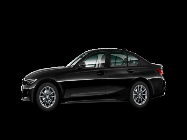 BMW Serie 3 318d color Negro. Año 2019. 110KW(150CV). Diésel. En concesionario Caetano Cuzco, Alcalá de Madrid