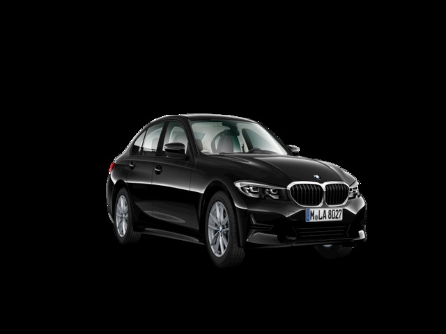 BMW Serie 3 318d color Negro. Año 2019. 110KW(150CV). Diésel. En concesionario Caetano Cuzco, Alcalá de Madrid