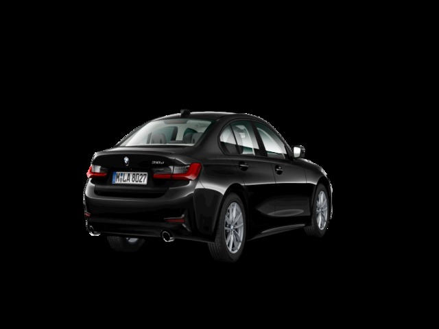 BMW Serie 3 318d color Negro. Año 2019. 110KW(150CV). Diésel. En concesionario Caetano Cuzco, Alcalá de Madrid
