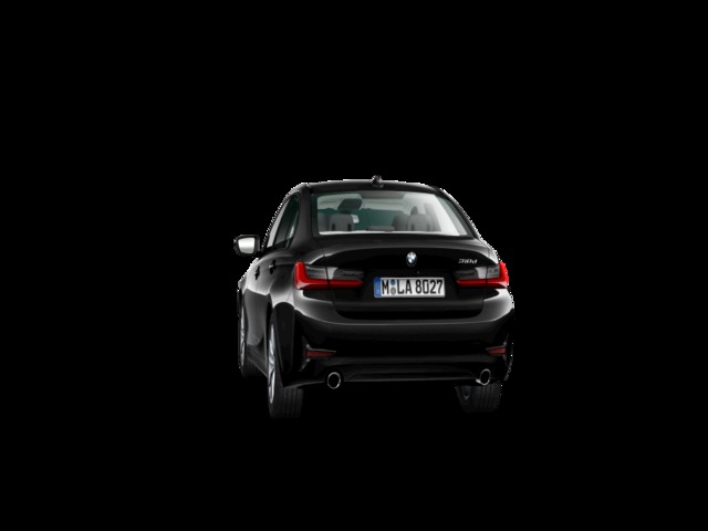BMW Serie 3 318d color Negro. Año 2019. 110KW(150CV). Diésel. En concesionario Caetano Cuzco, Alcalá de Madrid