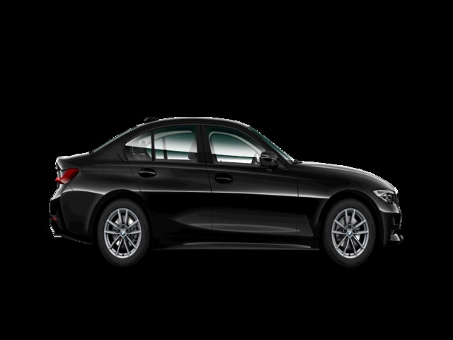 BMW Serie 3 318d color Negro. Año 2019. 110KW(150CV). Diésel. En concesionario Caetano Cuzco, Alcalá de Madrid