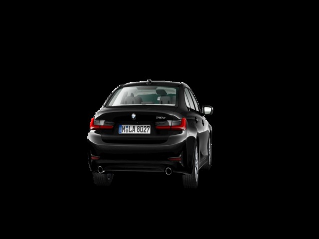BMW Serie 3 318d color Negro. Año 2019. 110KW(150CV). Diésel. En concesionario Caetano Cuzco, Alcalá de Madrid