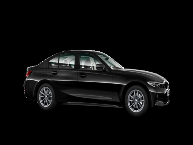 BMW Serie 3 318d color Negro. Año 2019. 110KW(150CV). Diésel. En concesionario Caetano Cuzco, Alcalá de Madrid