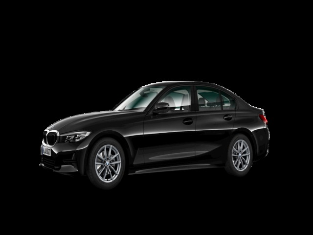 BMW Serie 3 318d color Negro. Año 2019. 110KW(150CV). Diésel. En concesionario Caetano Cuzco, Alcalá de Madrid