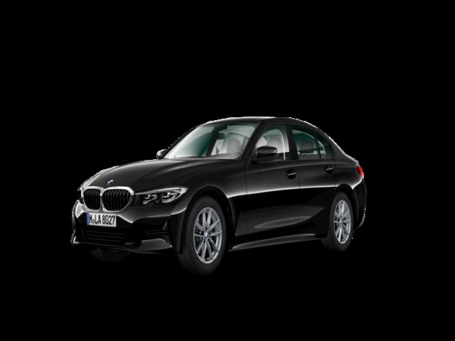 BMW Serie 3 318d color Negro. Año 2019. 110KW(150CV). Diésel. En concesionario Caetano Cuzco, Alcalá de Madrid