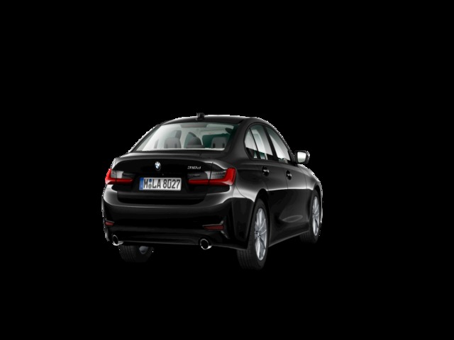 BMW Serie 3 318d color Negro. Año 2019. 110KW(150CV). Diésel. En concesionario Caetano Cuzco, Alcalá de Madrid