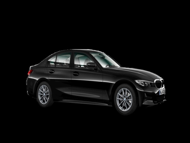 BMW Serie 3 318d color Negro. Año 2019. 110KW(150CV). Diésel. En concesionario Caetano Cuzco, Alcalá de Madrid