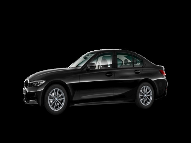 BMW Serie 3 318d color Negro. Año 2019. 110KW(150CV). Diésel. En concesionario Caetano Cuzco, Alcalá de Madrid
