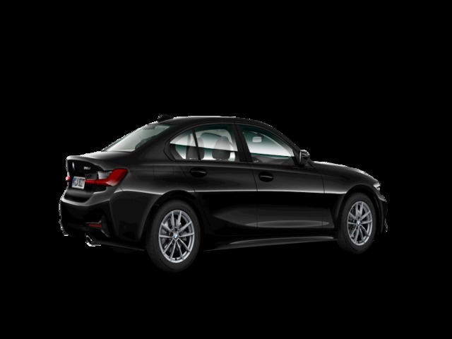 BMW Serie 3 318d color Negro. Año 2019. 110KW(150CV). Diésel. En concesionario Caetano Cuzco, Alcalá de Madrid