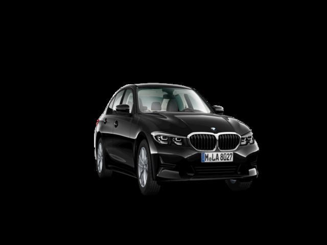 BMW Serie 3 318d color Negro. Año 2019. 110KW(150CV). Diésel. En concesionario Caetano Cuzco, Alcalá de Madrid
