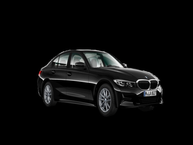 BMW Serie 3 318d color Negro. Año 2019. 110KW(150CV). Diésel. En concesionario Caetano Cuzco, Alcalá de Madrid