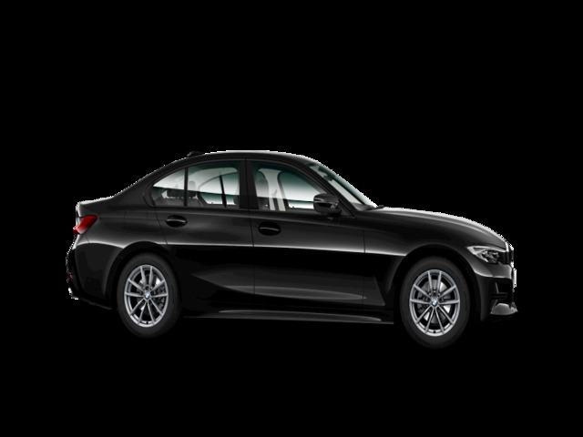 BMW Serie 3 318d color Negro. Año 2019. 110KW(150CV). Diésel. En concesionario Caetano Cuzco, Alcalá de Madrid