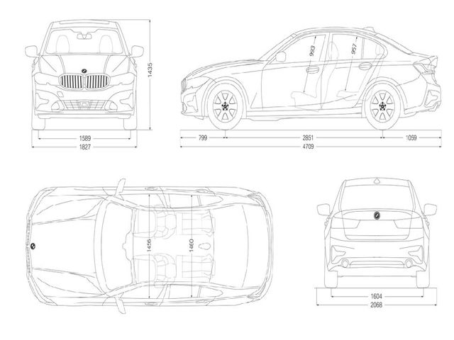 BMW Serie 3 318d color Negro. Año 2019. 110KW(150CV). Diésel. En concesionario Caetano Cuzco, Alcalá de Madrid